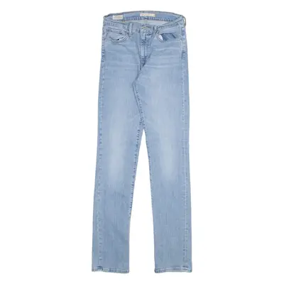 LEVI'S 724 Big E Womens Jeans Blue Slim Skinny W28 L34