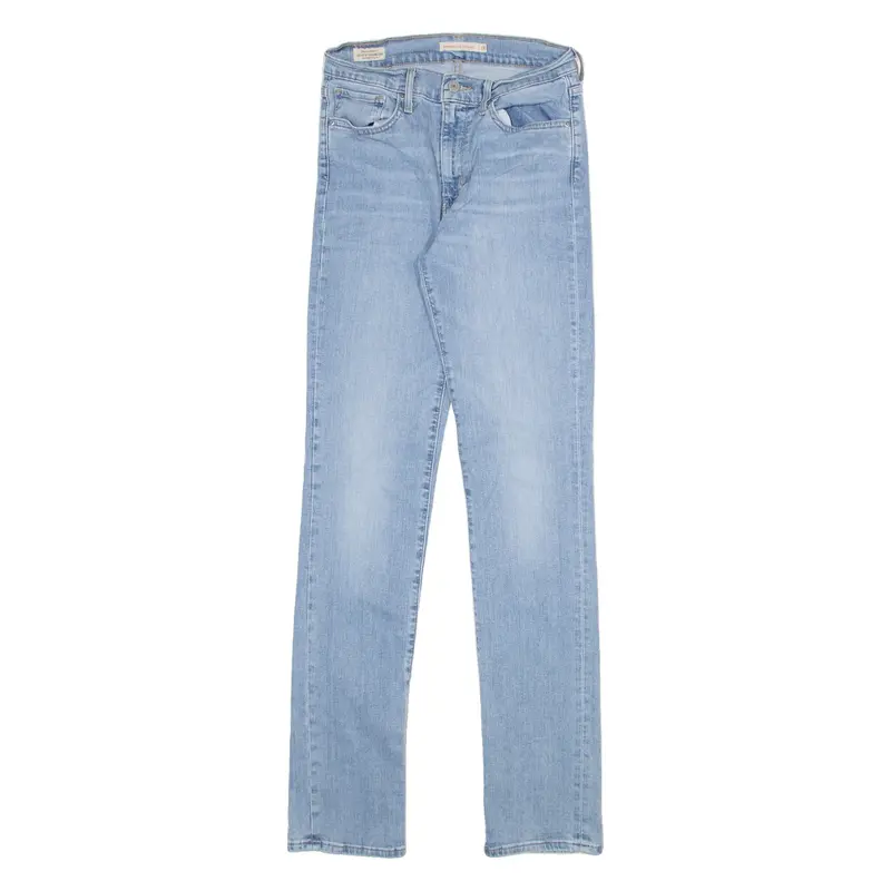 LEVI'S 724 Big E Womens Jeans Blue Slim Skinny W28 L34