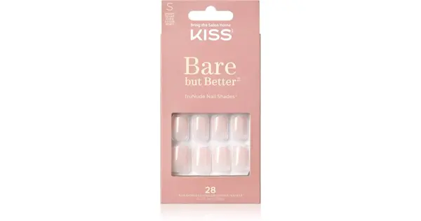 Kiss my face Bare-But-Better Nudies Nails 28pcs