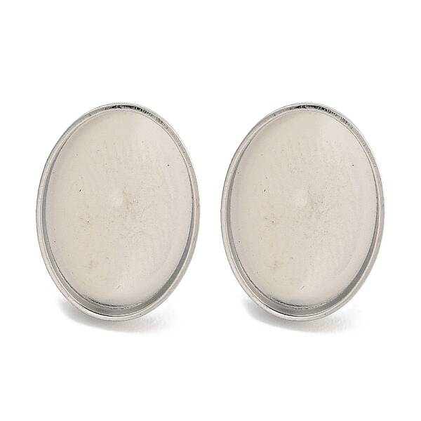 Anti-Tarnish 304 Stainless Steel Stud Earring Finding