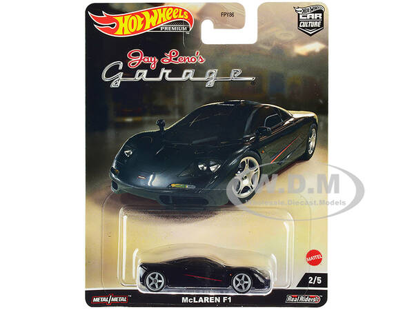 McLaren F1 Black with Red Stripes \