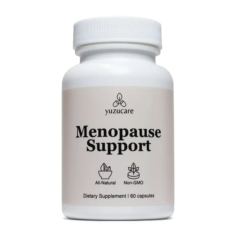 Yuzucare Menopause Support Supplement for Women - All-Natural, Non-GMO Menopause Relief for Hot Flashes, Night Sweats - 60 ca...