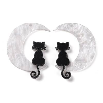 Halloween Printed Acrylic Pendants