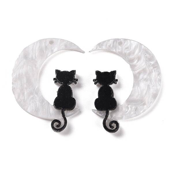 Halloween Printed Acrylic Pendants