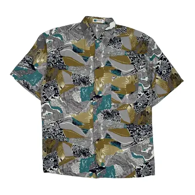 Minipair Patterned Shirt - Large Multicoloured Cotton
