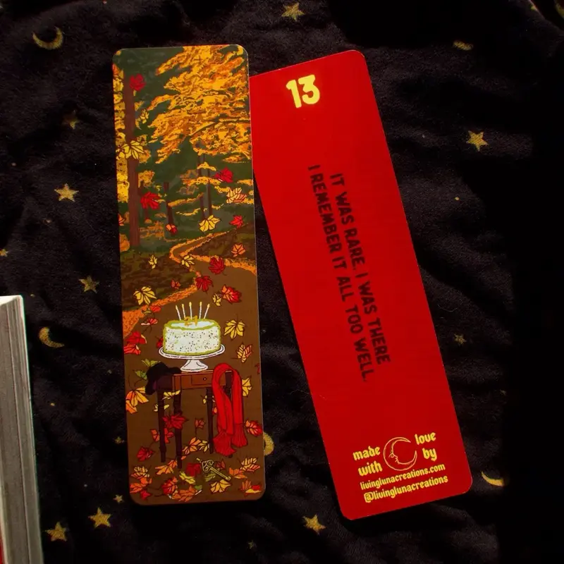 The Fall Foliage Bookmark
