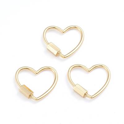 Brass Screw Carabiner Lock Charms