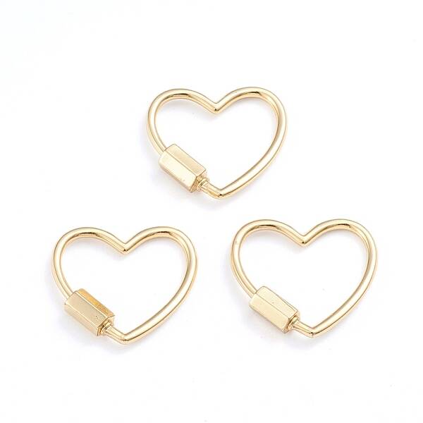 Brass Screw Carabiner Lock Charms
