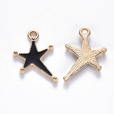 Alloy Enamel Pendants