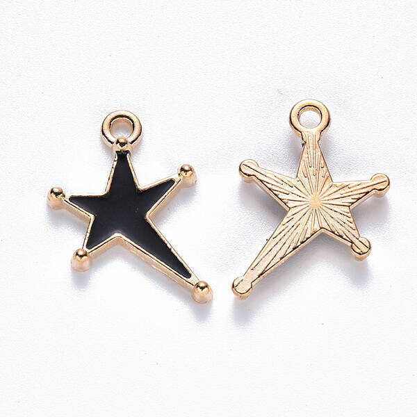 Alloy Enamel Pendants