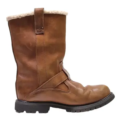 TIMBERLAND Ankle Boots Brown Leather Womens UK 4