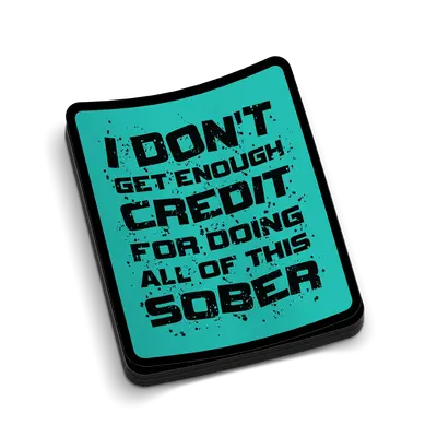 Sober Hard Hat Decal
