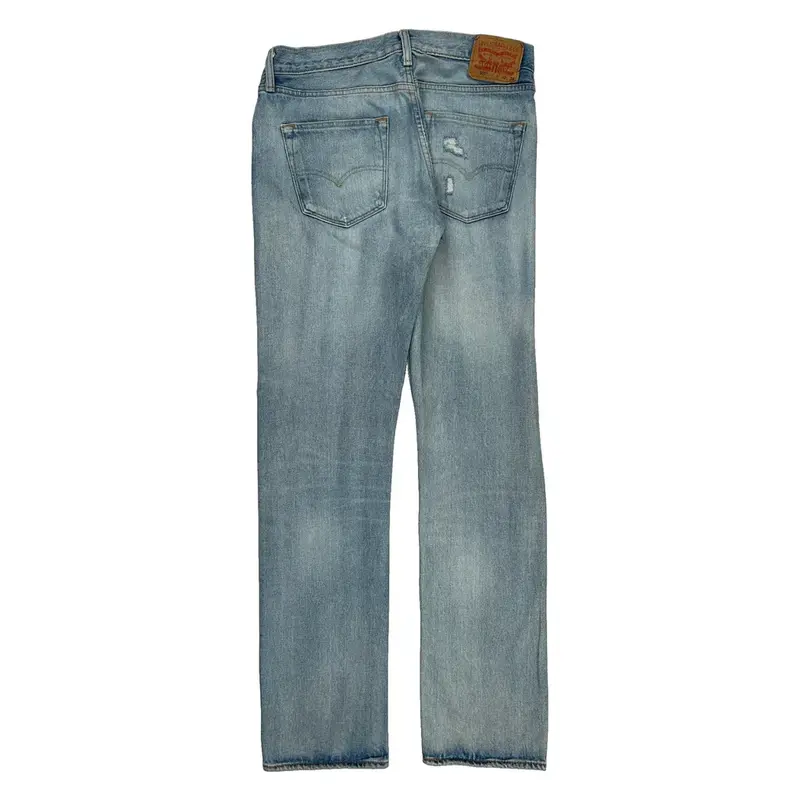 501 Levis Jeans - 34W UK 14 Light Wash Denim