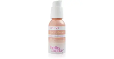 hello sunday the everyday one SPF 50 face tanning cream 50 ml