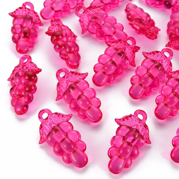 Autumn Theme Transparent Acrylic Beads