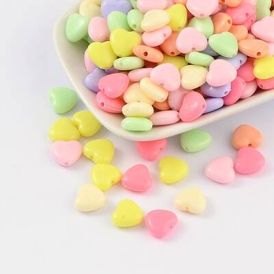 Opaque Acrylic Beads