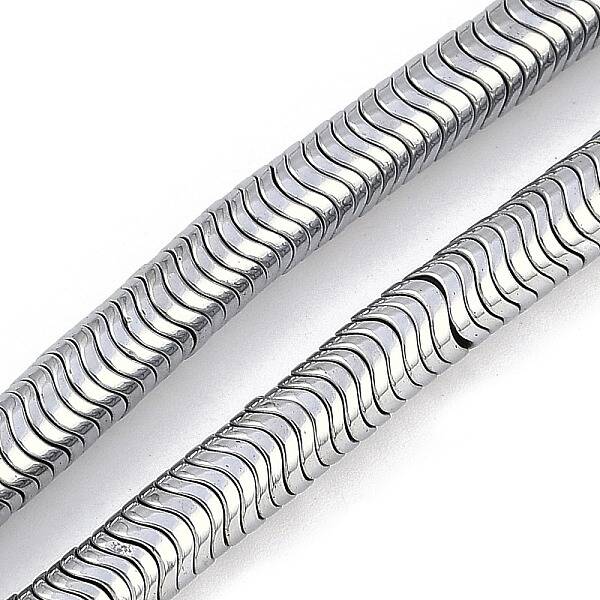 Electroplated Synthetic Non-magnetic Hematite Beads Strands