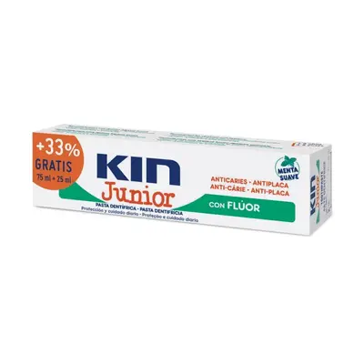 Dentifricio Kin Junior Mint Mild 75ml+25ml