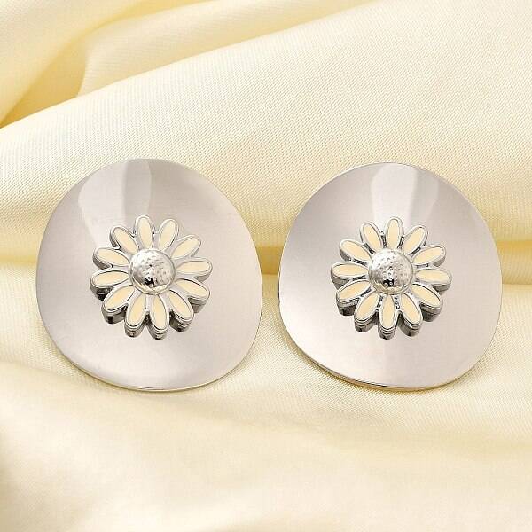 304 Stainless Steel Stud Earrings