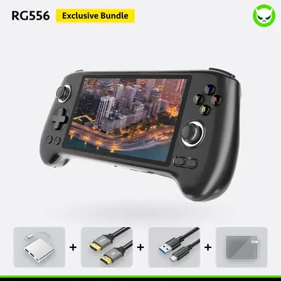 Anbernic RG556 Game ConsolećBuy 1 Get 1 HDMI Cable (8K) +1 Multi-port Adapter+1 Type-C Cable+1 Screen ProtectorćAndroid 1...