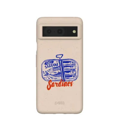 Seashell Sardines Google Pixel 8 Case