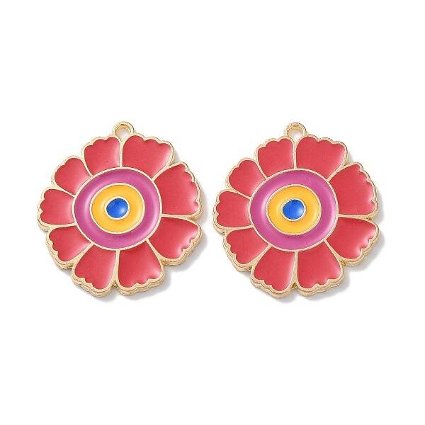Alloy Enamel Pendants