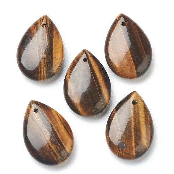 Natural Tiger Eye Pendants