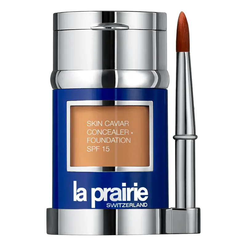 La prairie Luxurious Liquid Makeup with Concealer SPF 15 (Skin Caviar Foundation) 30 ml + 2 g - Shade: Almond Beige