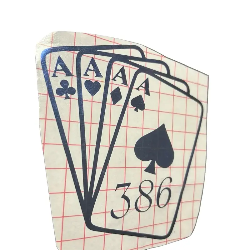 Cards decals~any area codes  (add area code in add note during check out :) decal sticker