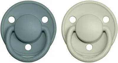 BIBS Of Lux Natural Rubber Size 2: 6+ months pacifier 2 pcs