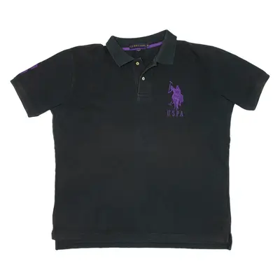 U.S. POLO ASSN Mens Polo Shirt Black XL