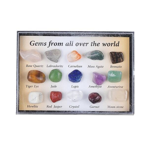 Natural Gemstones Nuggets Collections