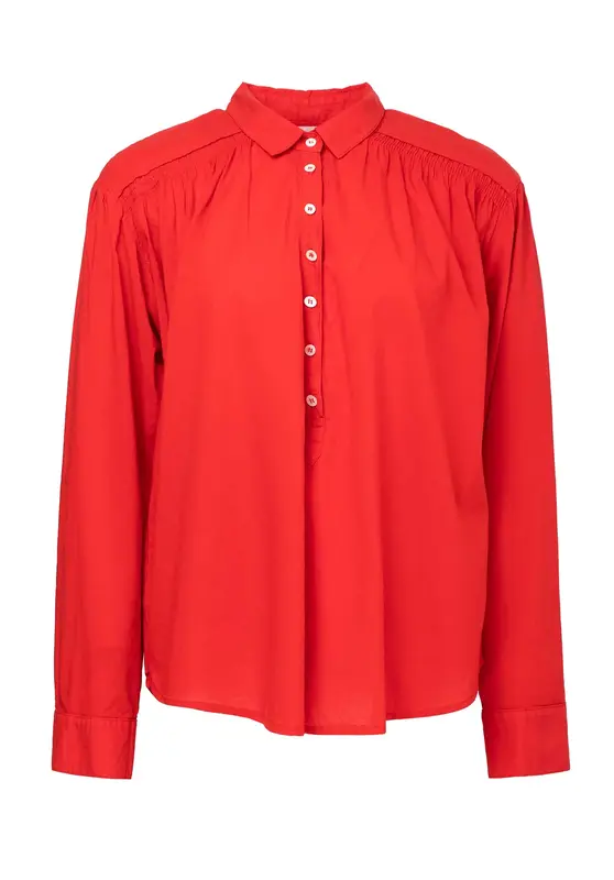 Blouse X365116 Emerie Top Redstone | Color: REDSTONE | Size: S