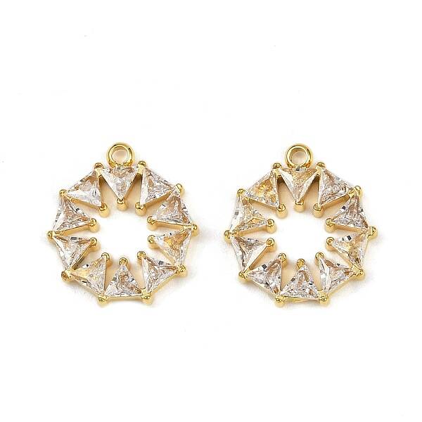 304 Stainless Steel Rhinestone Pendants