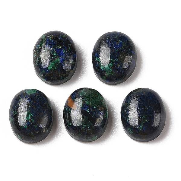 Natural Azurite Cabochons