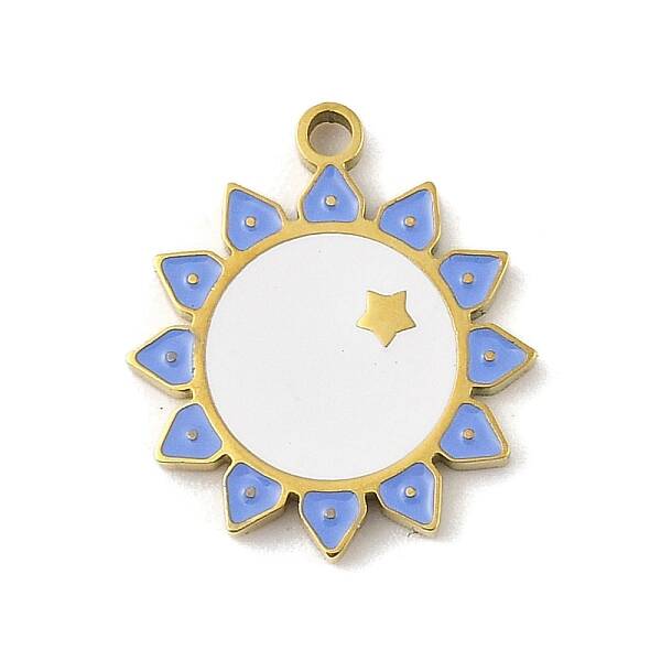 304 Stainless Steel Enamel Pendants