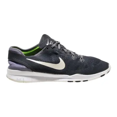 NIKE Free 5.0 Sneaker Trainers Black Canvas Womens UK 7.5