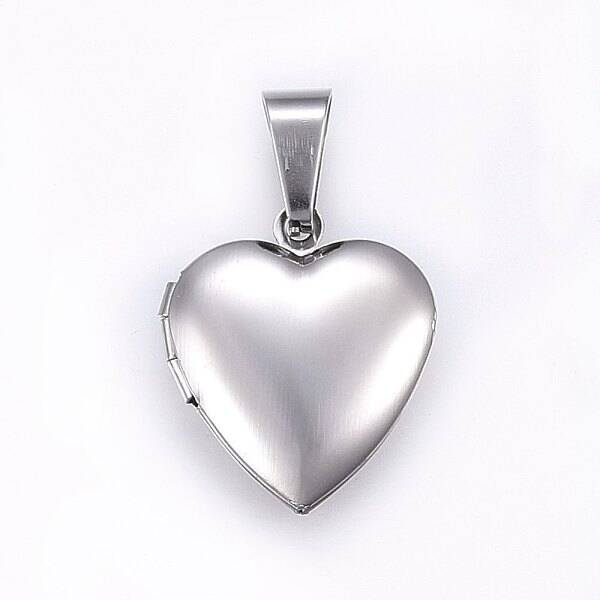 Tarnish Resistant 316 Stainless Steel Locket Pendants
