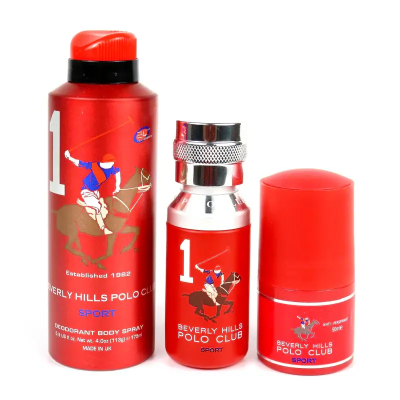 Gift Set Beverly Hills Polo Club: 1982 - Sport 1 Eau de toilette for men 50 ml + 1982 - Sport 1 antiperspirant deodorant spra...