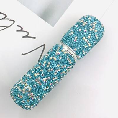 Plastic & Rhinestone Spray Bottle