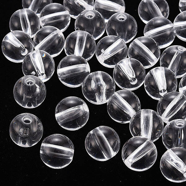 Transparent Acrylic Beads