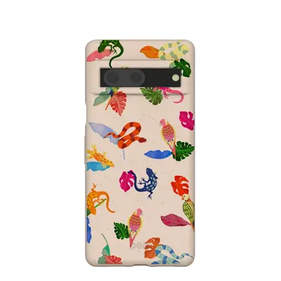 Seashell Into the Tropics Google Pixel 7 Case