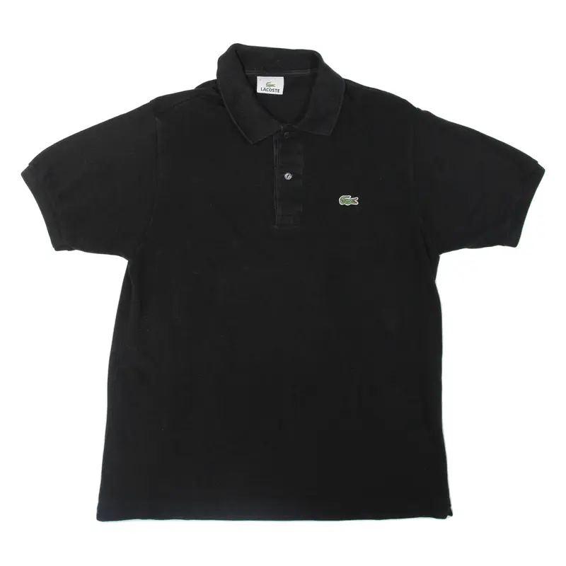 LACOSTE Mens Polo Shirt Black M