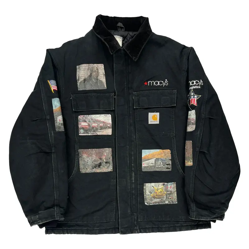 Carhartt Graphic Jacket - XL Black Cotton