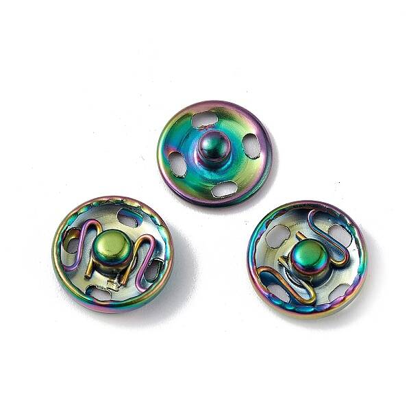 Ion Plating(IP) 202 Stainless Steel Snap Buttons