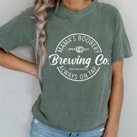 Giftifymama Women Maternity Shirt  Breastfeeding Nursing Friendly Zip Tshirt Mama's Boobery Always On Tap Tops