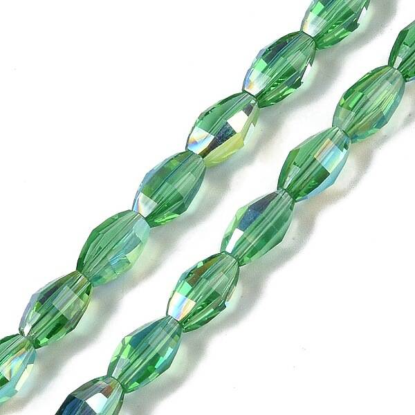 Electroplate Glass Beads Strands