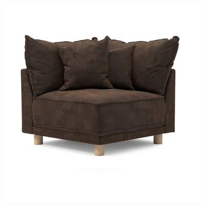 Oslo Sectional Corner Piece (Sable)