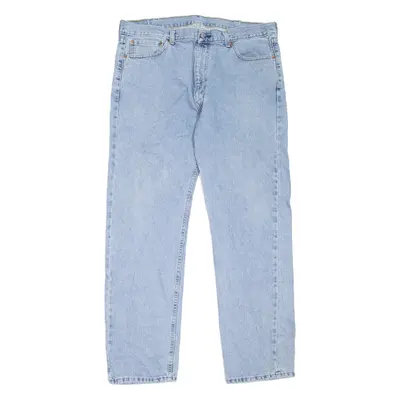 LEVI'S 505 Jeans Mens Blue Regular Straight W40 L34