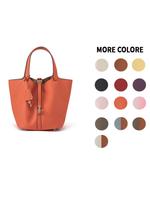 Mother's Day Gift, Women's Fashionable Cowhide Leather Handbag, with Pouch Bag As Gift. Casual Styling for Daily Use, Unique ...